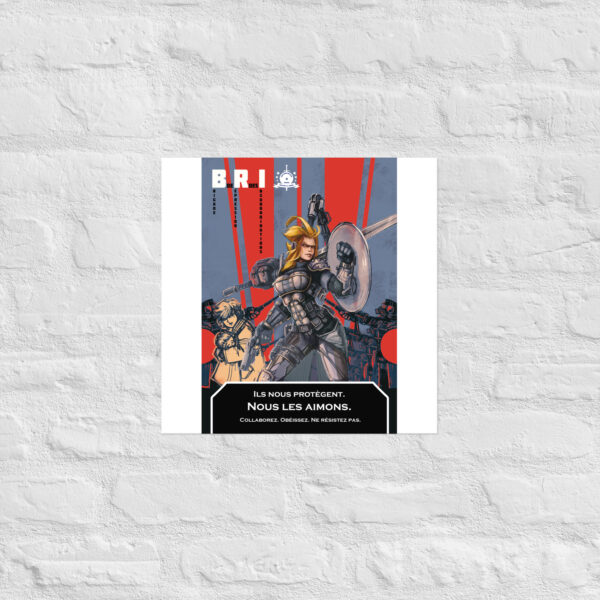 Ambre vue par La_carcasse / B.R.I illustration Poster – Image 11