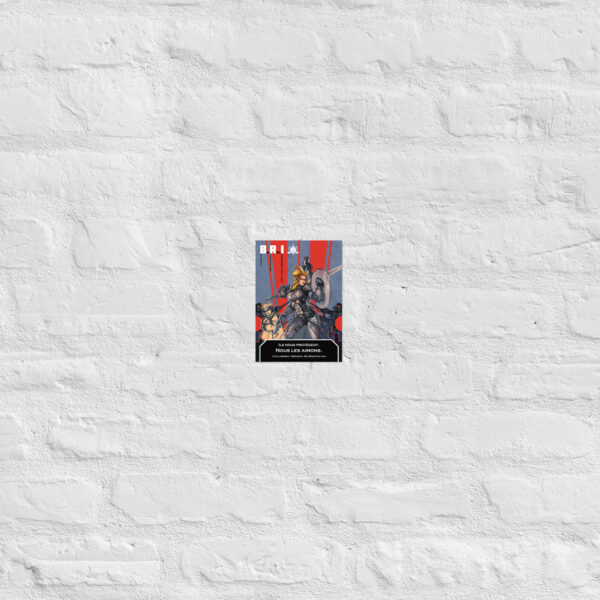 Ambre vue par La_carcasse / B.R.I illustration Poster – Image 16