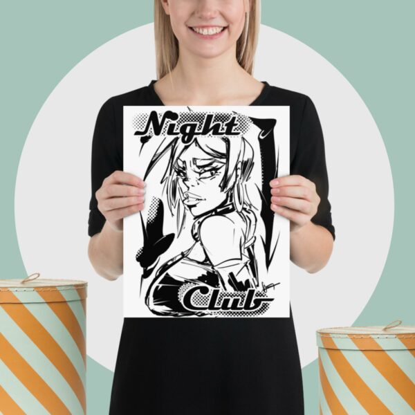 Night Club paper poster – Image 4
