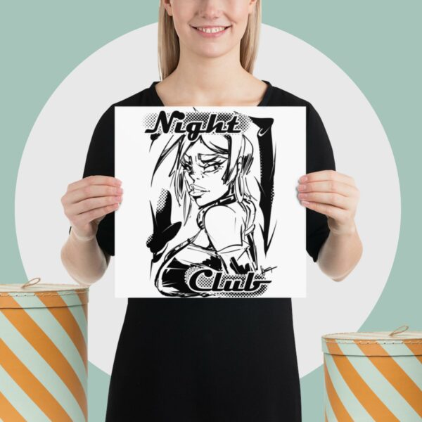 Night Club paper poster – Image 14