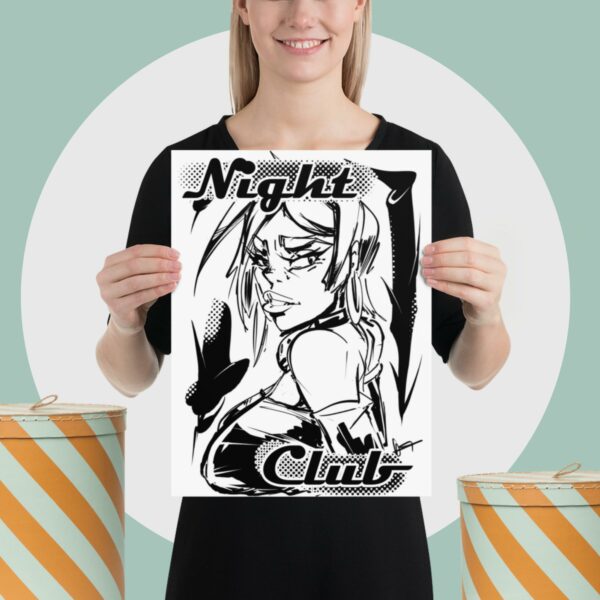 Night Club paper poster – Image 13