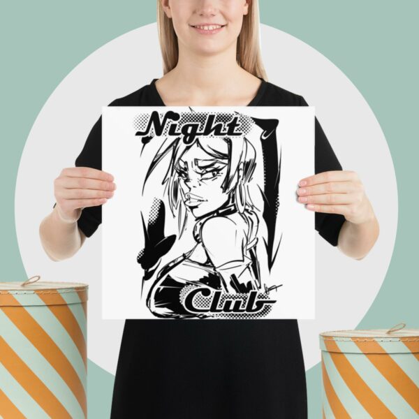 Night Club paper poster – Image 11