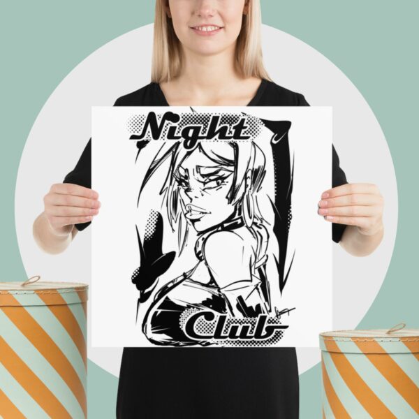 Night Club paper poster – Image 10