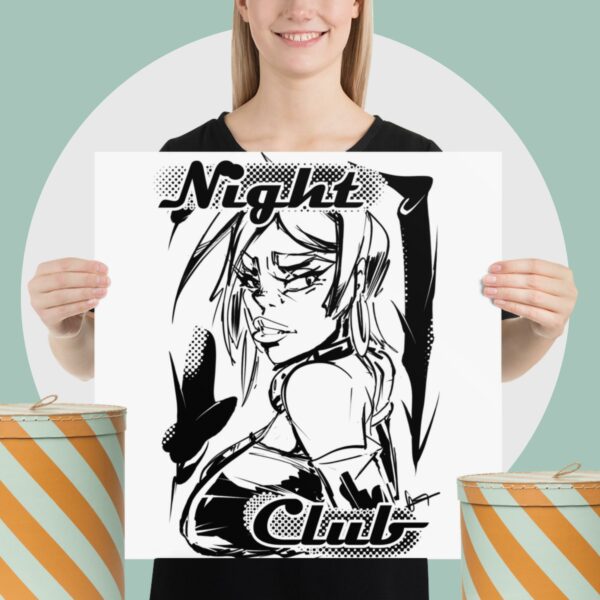 Night Club paper poster – Image 8