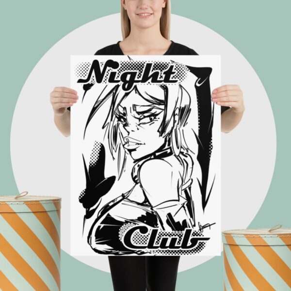 Night Club paper poster – Image 7