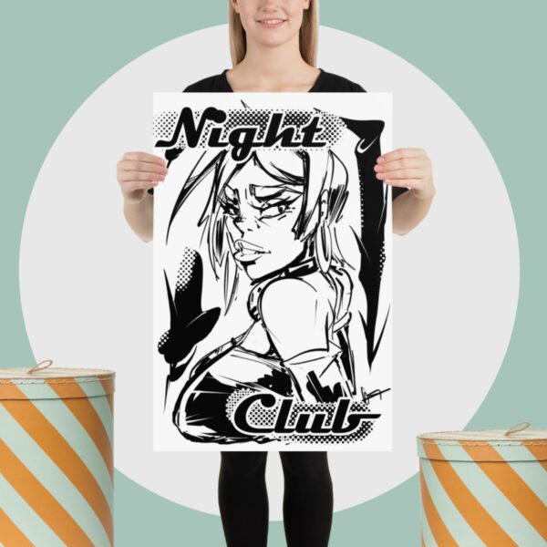 Night Club paper poster – Image 2