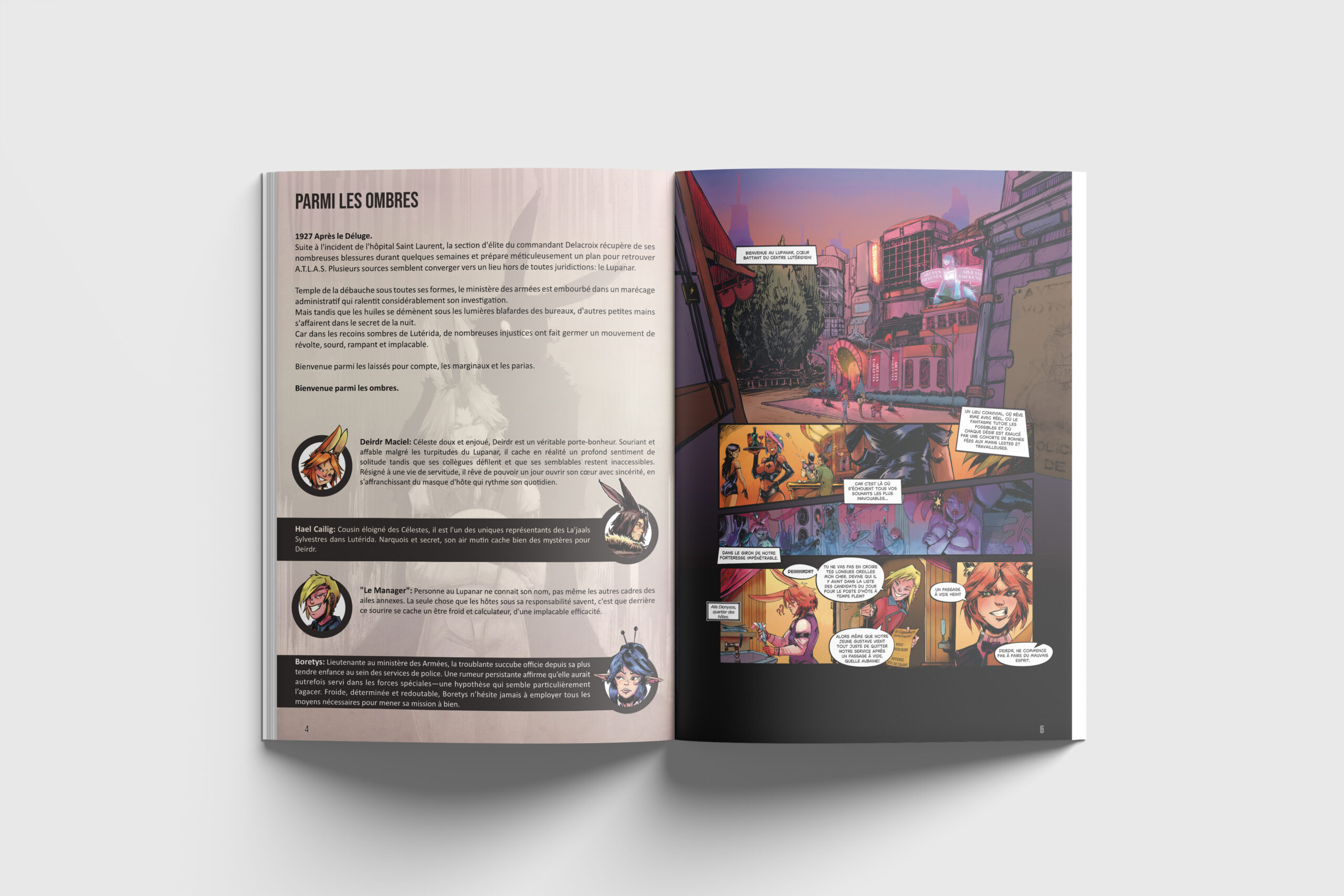 Parmi les Ombres n°1 Magazine papier – Image 2