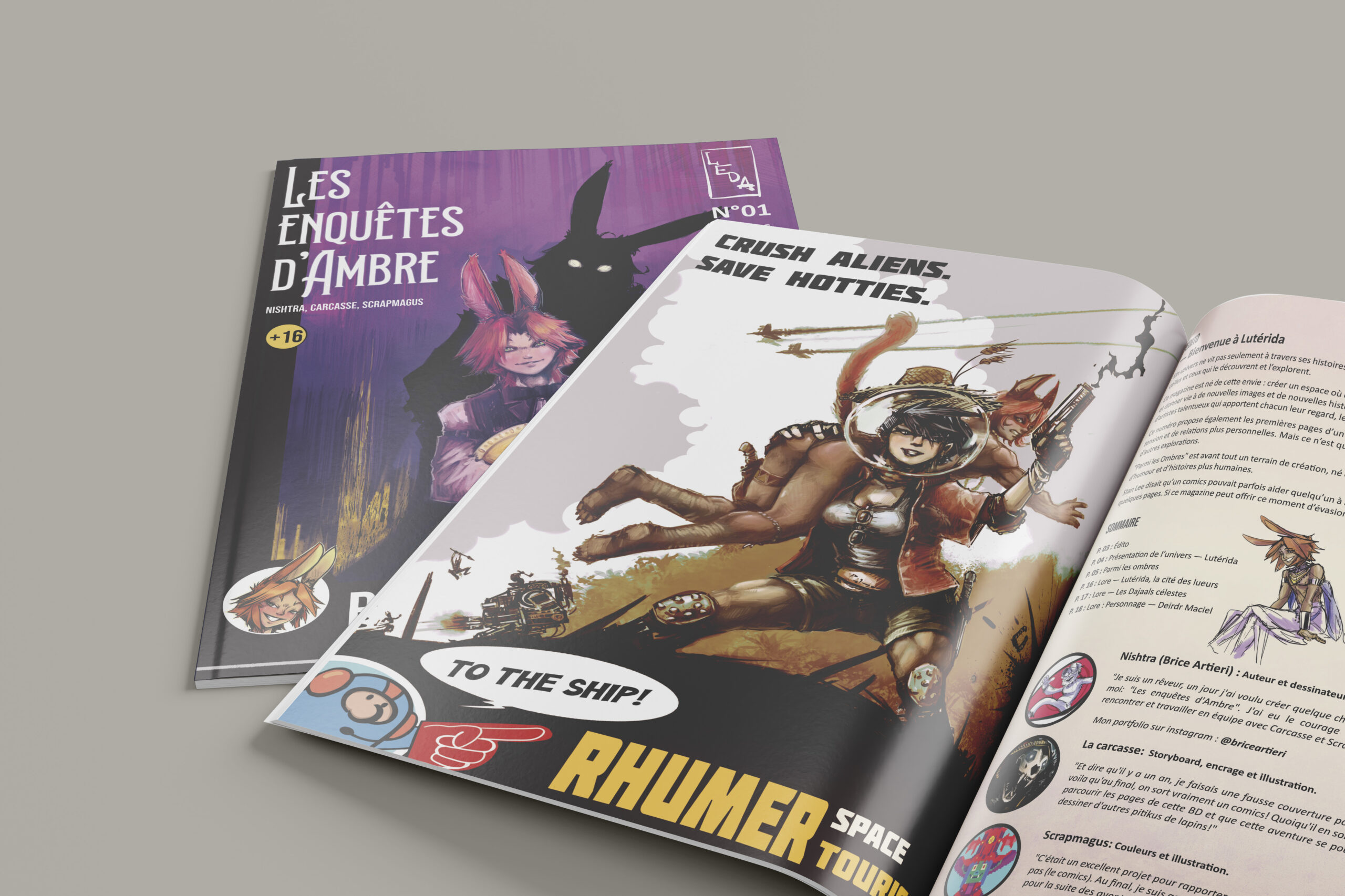 Parmi les Ombres n°1 Magazine papier